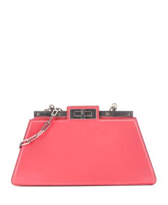 Pre-Owned Fendi средняя сумка Peekaboo Cut из кожи