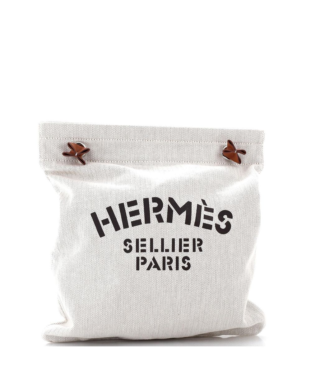 Pre-Owned HERMÉS сумка MM Aline из ткани Toile