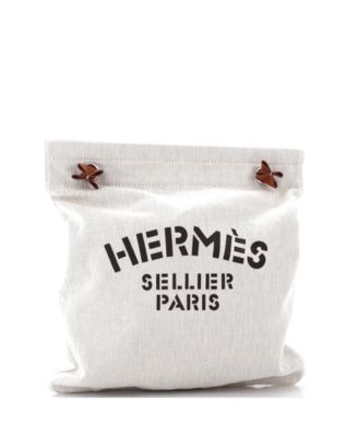 Pre-Owned HERMÉS сумка MM Aline из ткани Toile