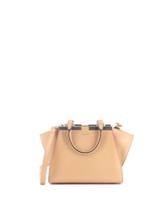 Pre-Owned Fendi миниатюрная сумка 3Jours из кожи