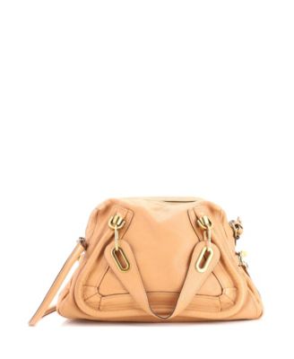 Б/у средняя сумка Chloe Paraty с верхней ручкой из кожи