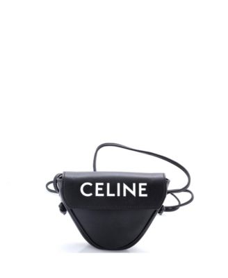 Pre-Owned Celine миниатюрная сумка-треугольник из кожи