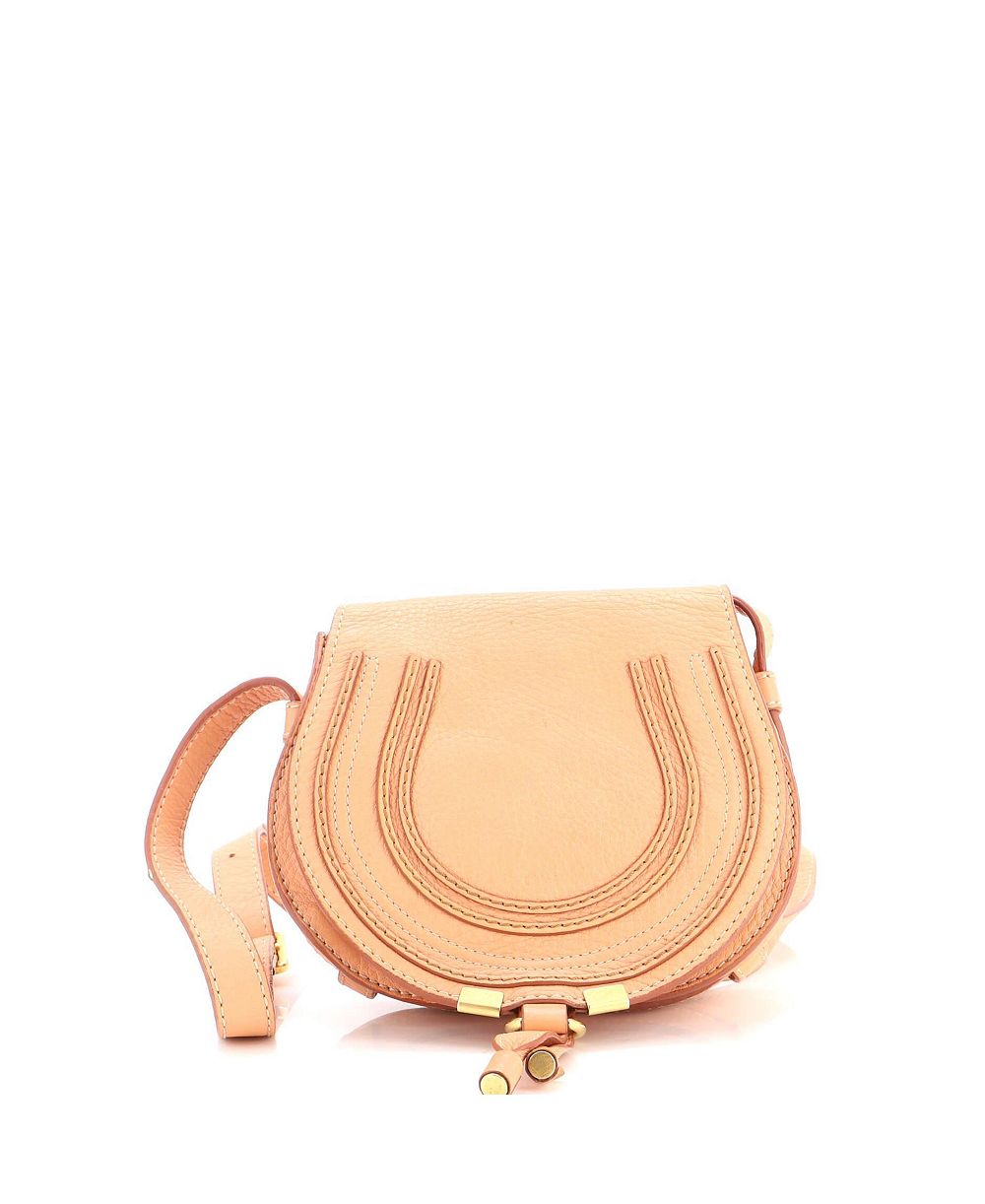 Pre-Owned Chloe Small Marcie Crossbody Bag Leather