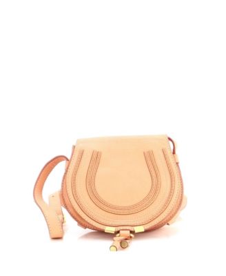 Pre-Owned Chloe Small Marcie Crossbody Bag Leather