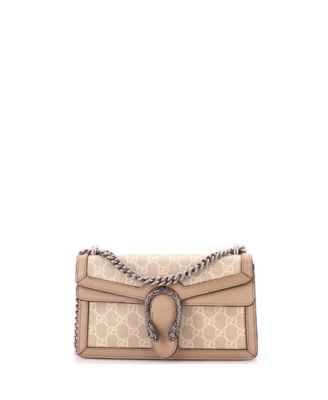 Маленькая сумка Gucci Dionysus GG Coated Canvas с кожаными элементами (б/у)