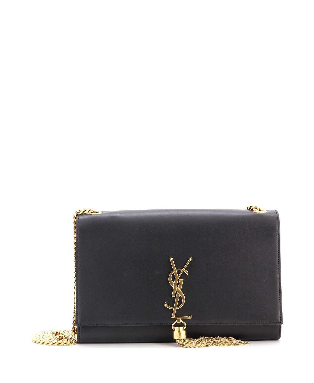 Сумка-кроссбоди Pre-Owned Saint Laurent Medium Classic Monogram с кисточкой, кожаная