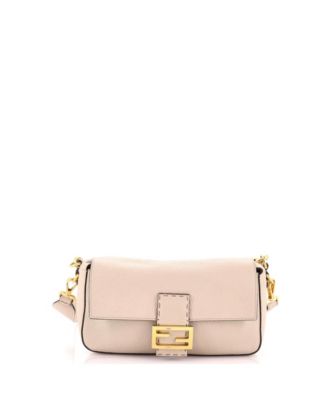 Pre-Owned Fendi средняя сумка-багет Selleria NM из кожи