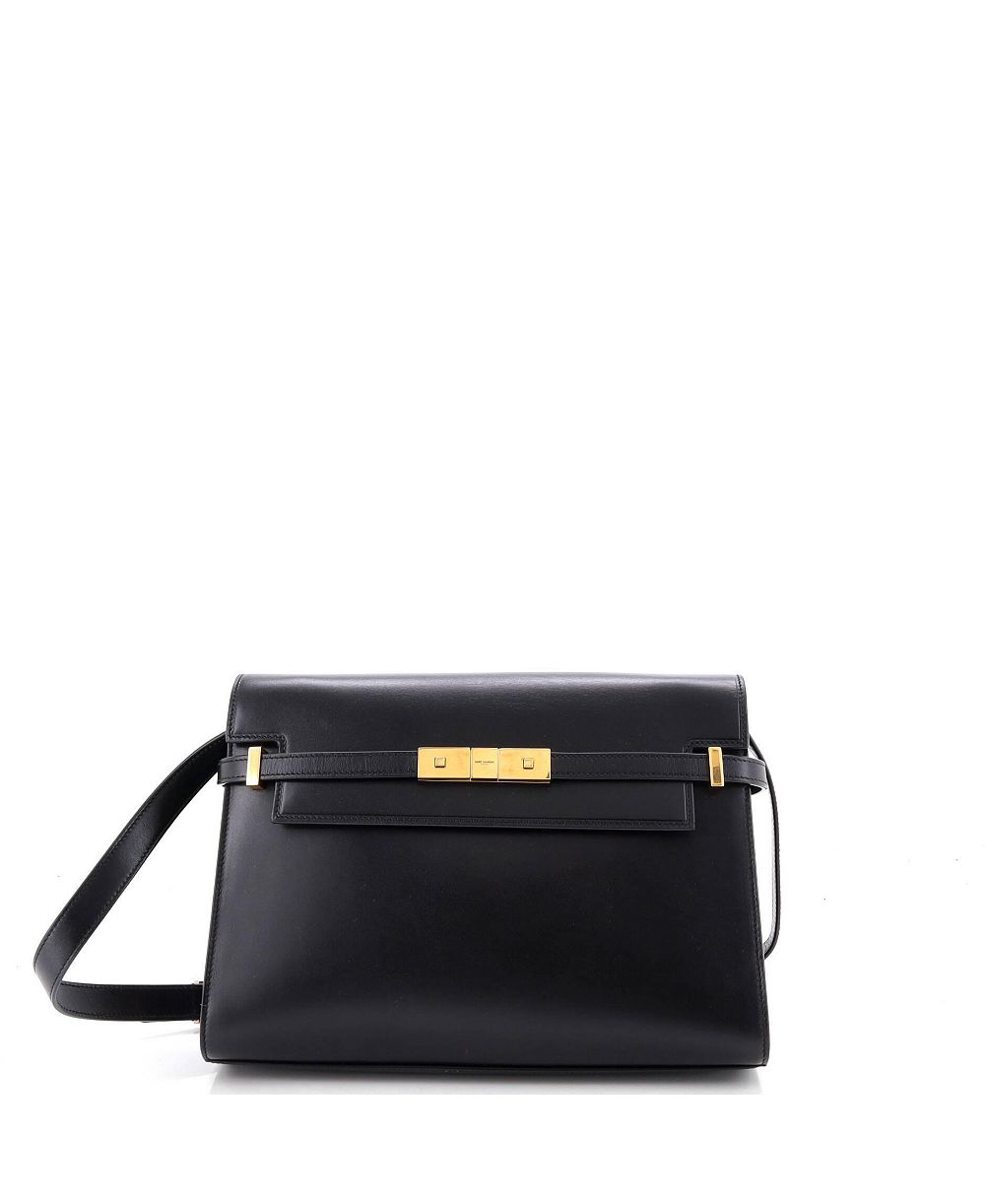 Pre-Owned Saint Laurent Medium Manhattan Shoulder Bag Leather