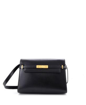 Pre-Owned Saint Laurent Medium Manhattan Shoulder Bag Leather
