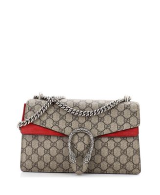 Подержанная маленькая сумка Gucci Dionysus из ткани GG coated canvas