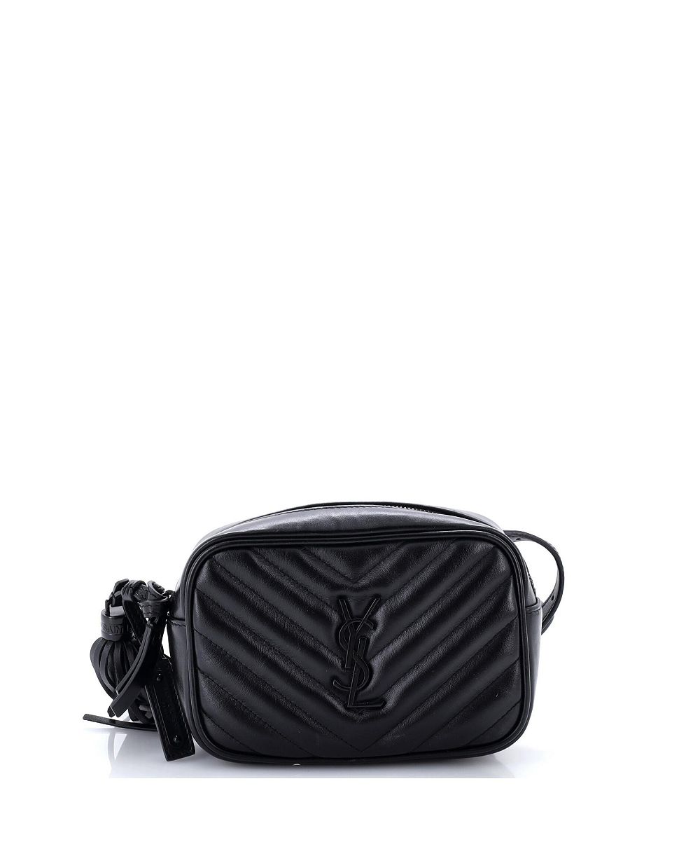Pre-Owned Saint Laurent Lou Belt Bag Matelasse Chevron Leather