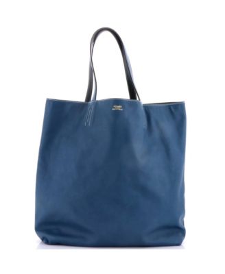 Pre-Owned Hermes 45 Double Sens Tote Veau Sikkim