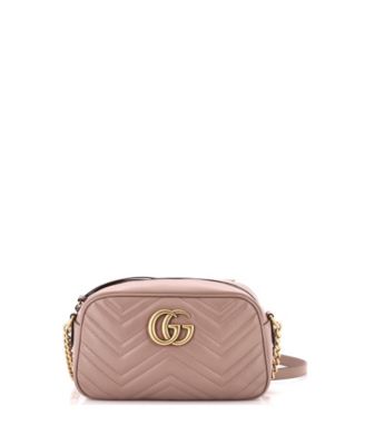 Pre-Owned Gucci маленькая сумка через плечо GG Marmont из стеганой кожи