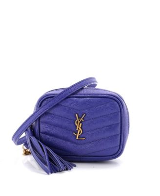 Б/У сумка Saint Laurent Baby Lou Camera Bag Matelasse Chevron Leather