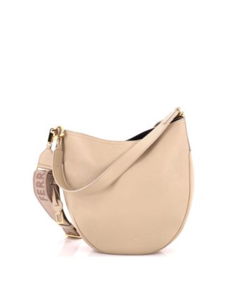 Pre-Owned Salvatore Ferragamo Средняя сумка-хобо Smile из кожи