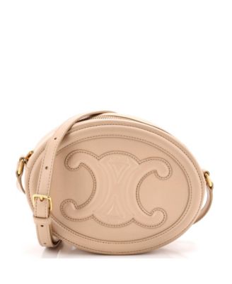 Pre-Owned Celine овальная сумка через плечо Triomphe из кожи