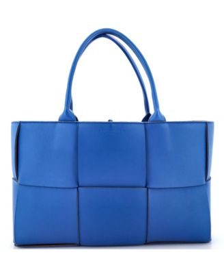 Pre-Owned Bottega Veneta Medium Arco Tote Maxi Intrecciato Leather
