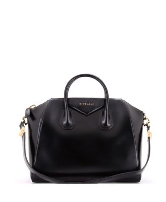 Pre-Owned Givenchy средняя сумка Antigona из лакированной кожи