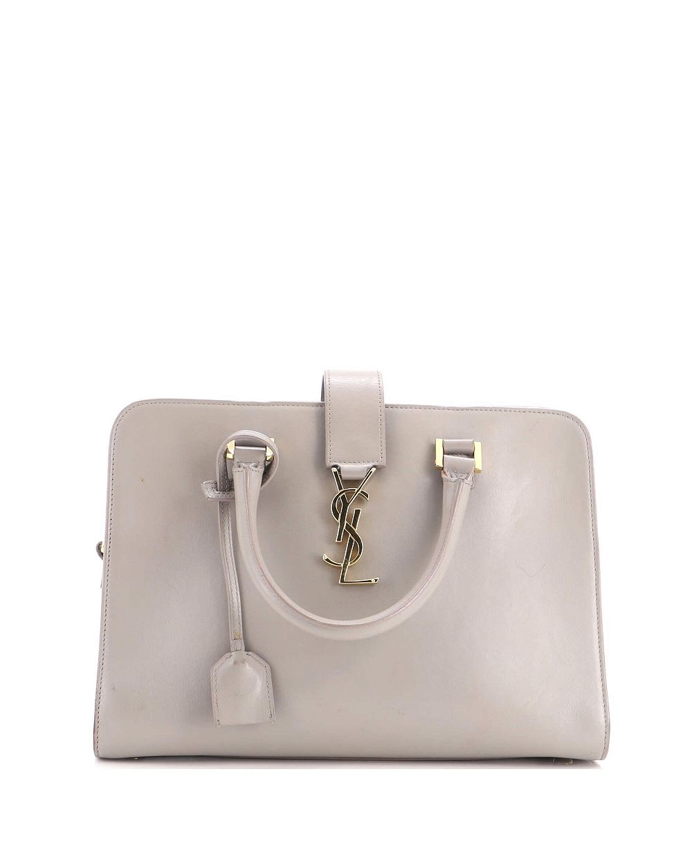 Pre-Owned Saint Laurent Baby Monogram Cabas кожаная сумка