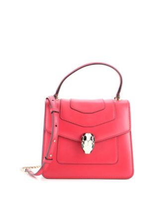 Pre-Owned Bvlgari маленькая сумка Serpenti Forever с кожаной ручкой