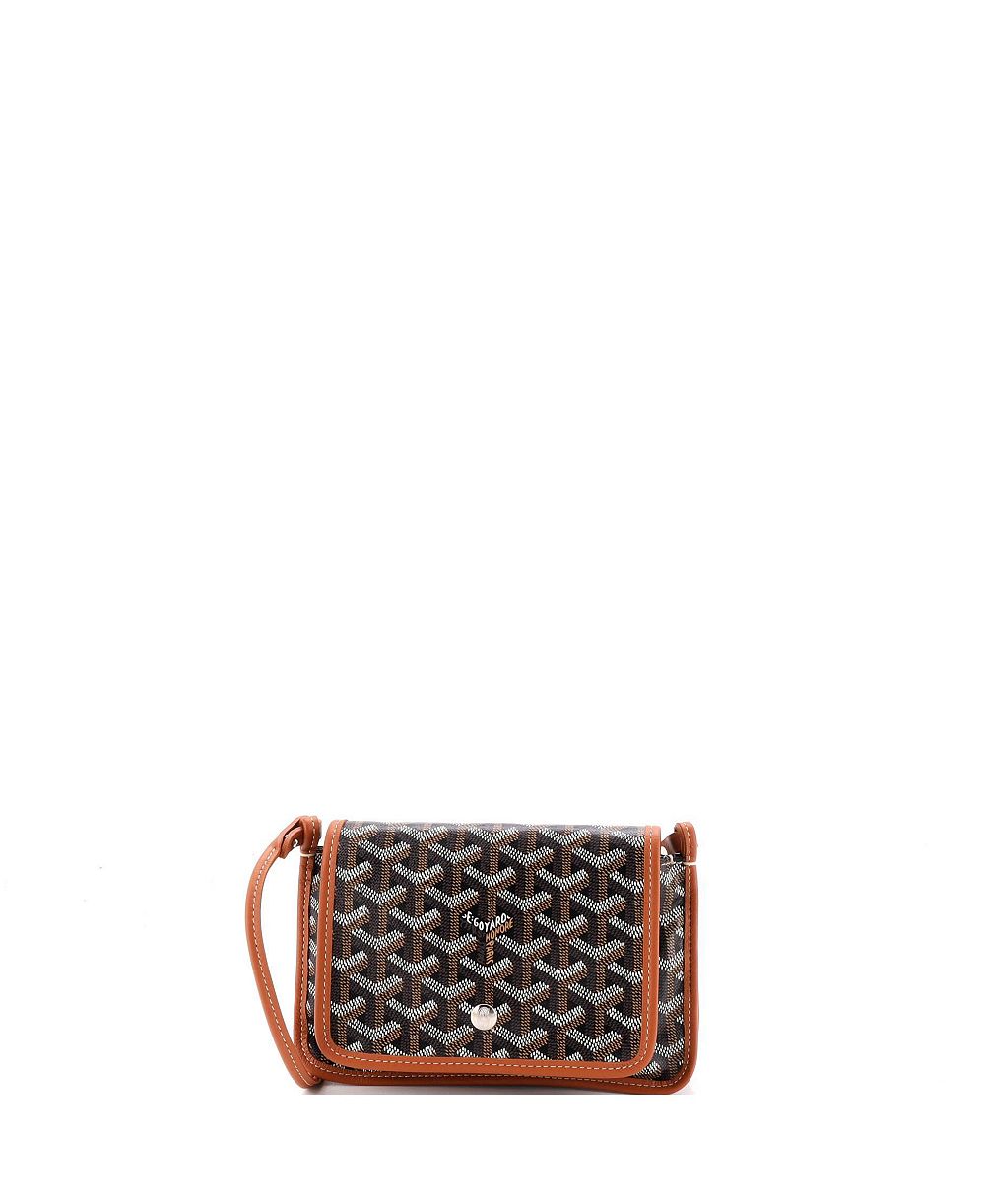 Клатч-кошелек Pre-Owned Goyard Plumet из лакированной ткани