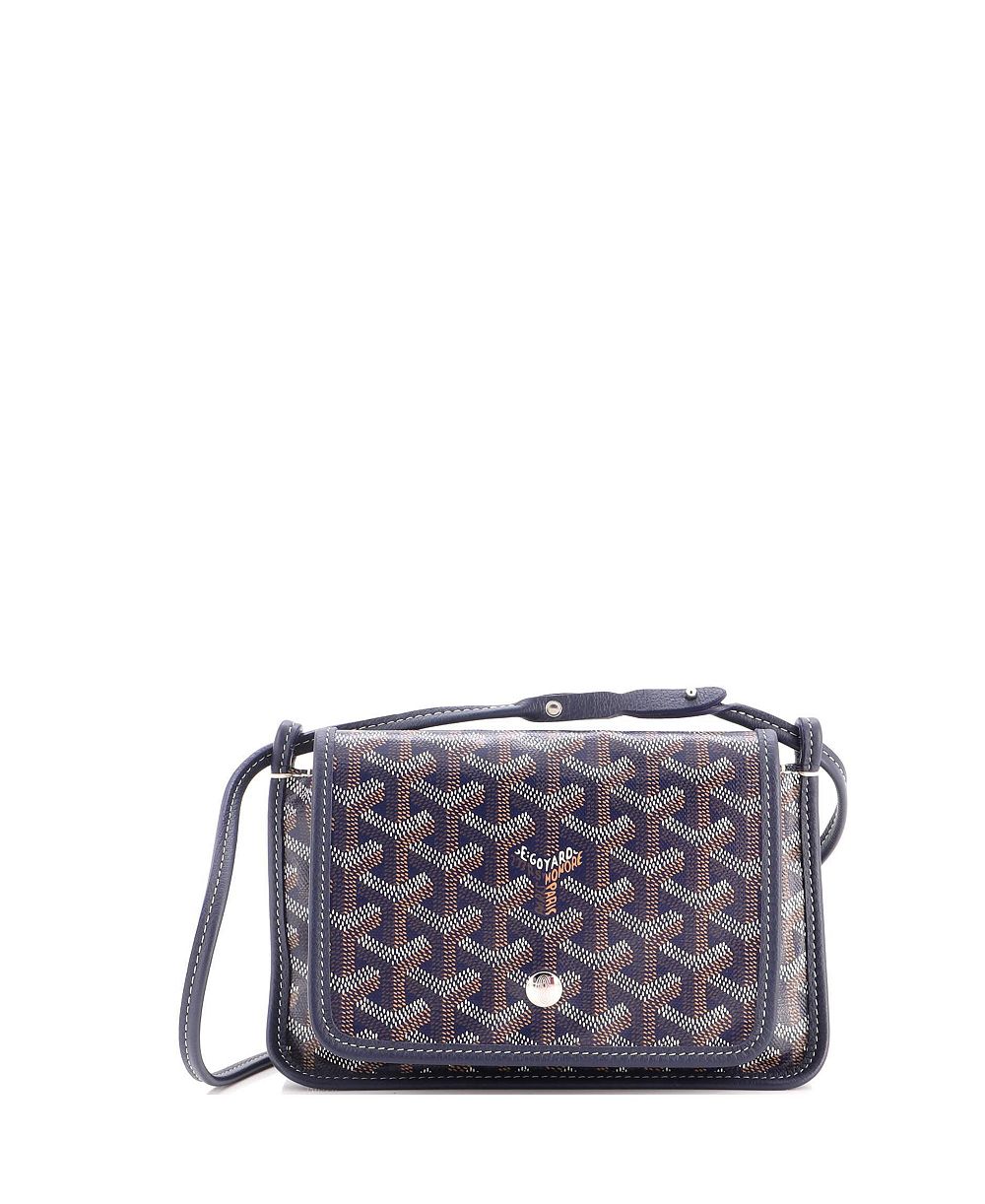 Pre-Owned Goyard Plumet Clutch Wallet Coated Canvas