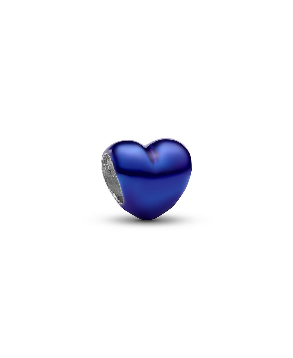 Подвеска Pandora Sterling Silver Enamel Mini Heart Charm из стерлингового серебра с эмалью