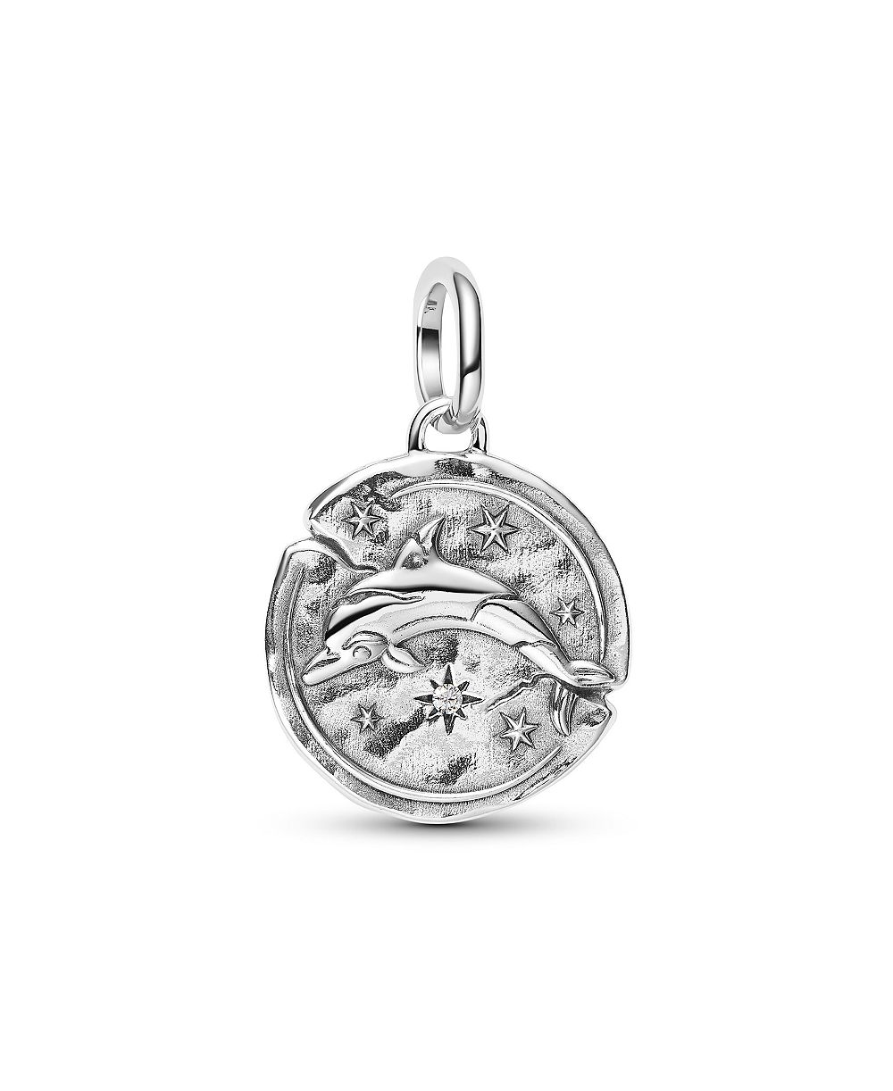 Pandora Cubic Zirconia Dolphin Charm