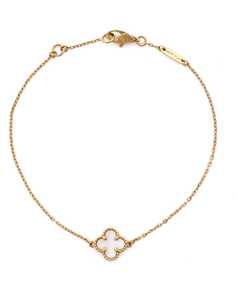 Pre-Owned Van Cleef and Arpels Pre-Owned Van Cleef and Arpels Sweet Alhambra Bracelet