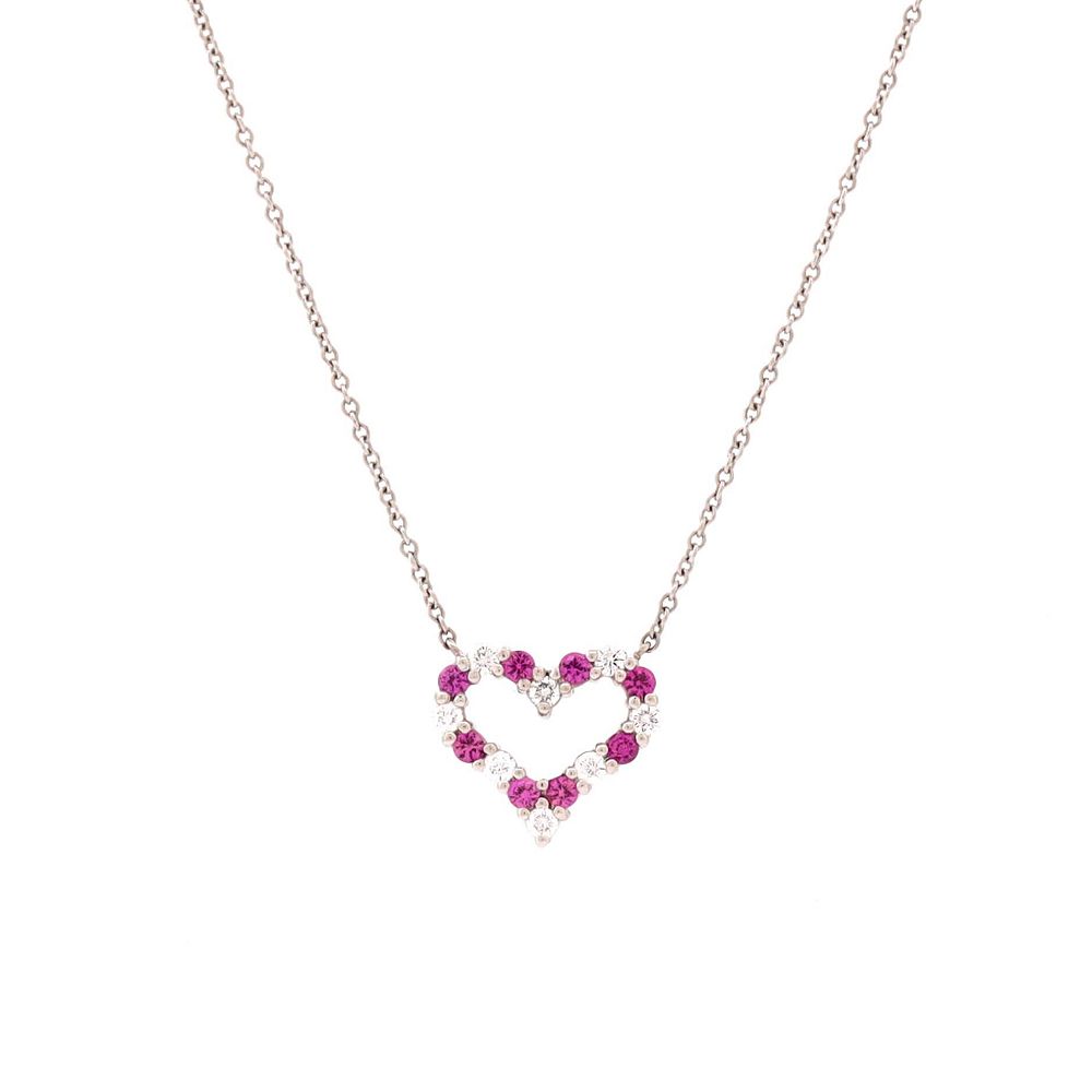 Pre-Owned Tiffany & Co ожерелье с кулоном в форме сердца