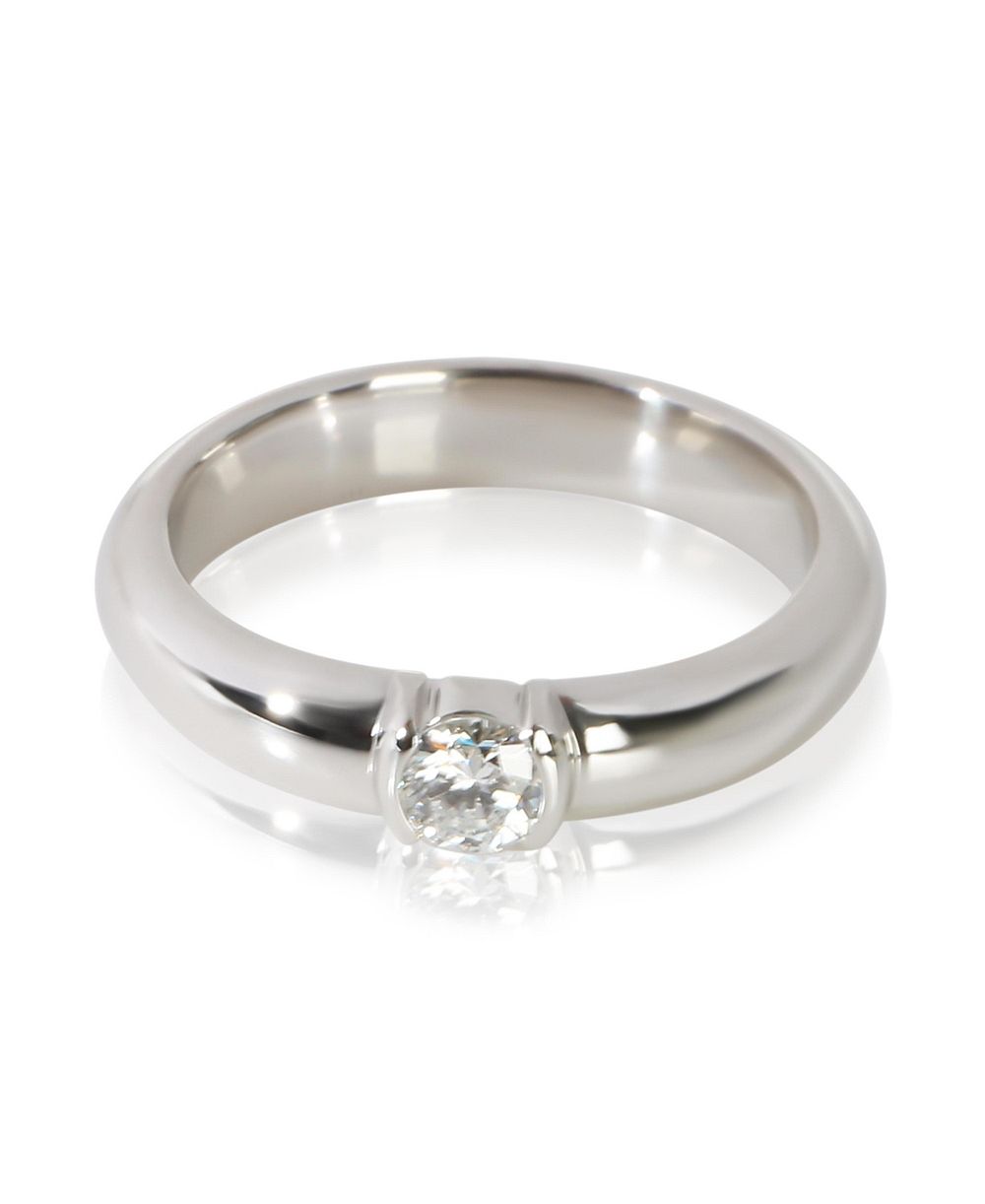 Pre-Owned Tiffany & Co обручальное кольцо Etoile с круглым бриллиантом огранки бриллиант 0,21 карат