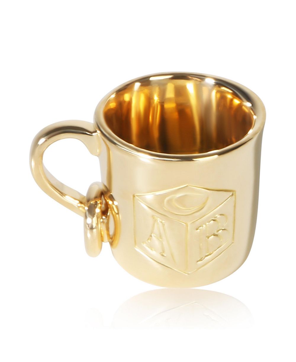 Pre-Owned Tiffany & Co кулон-амулет в виде детской чашечки из желтого золота