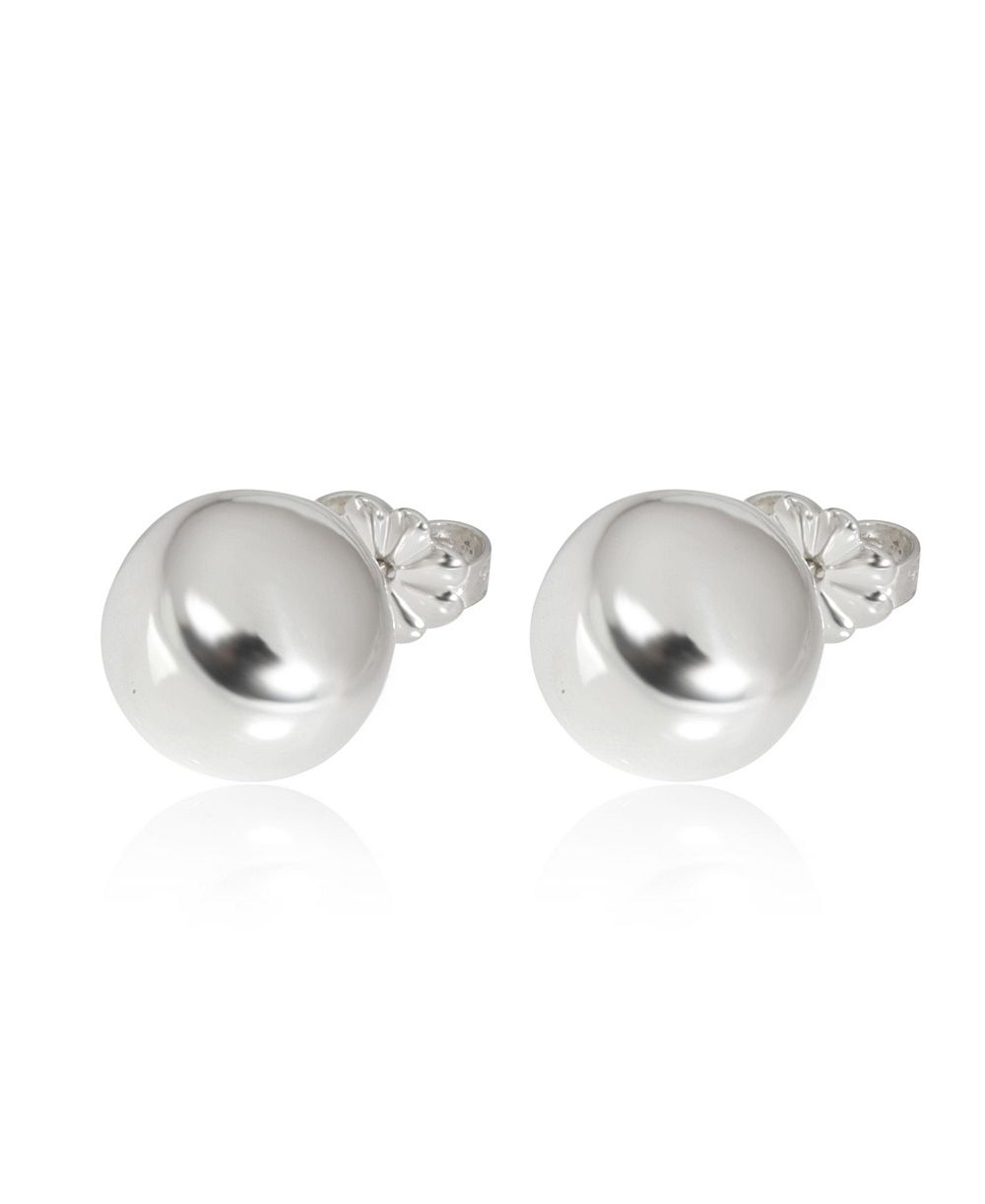 Pre-Owned Tiffany & Co Sterling Silver HardWear Ball Earrings
