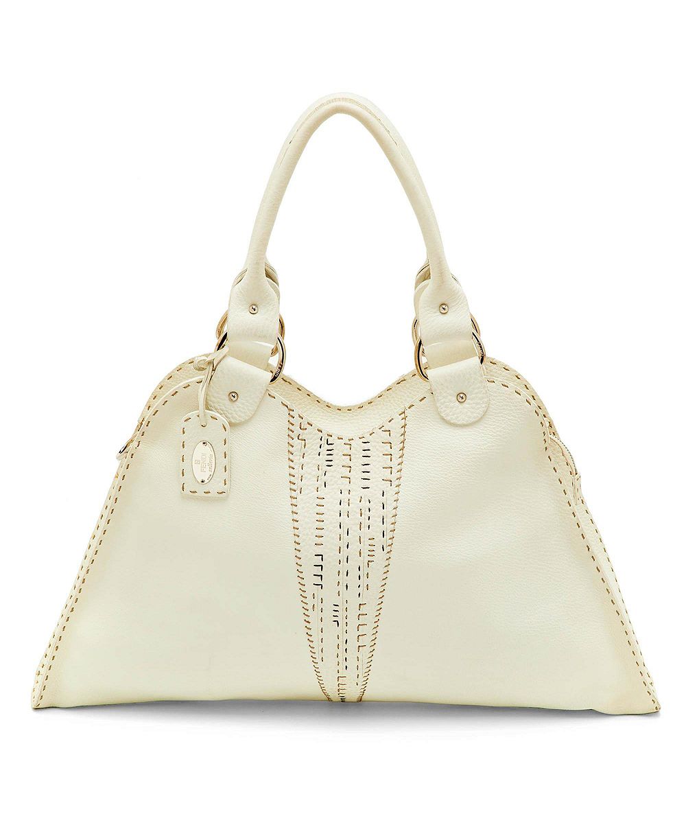 Pre-Owned Fendi Women's Selleria Trapezio Leather Shoulder Bag