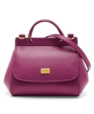 Pre-Owned Dolce & Gabbana Женская кожаная сумка на плечо