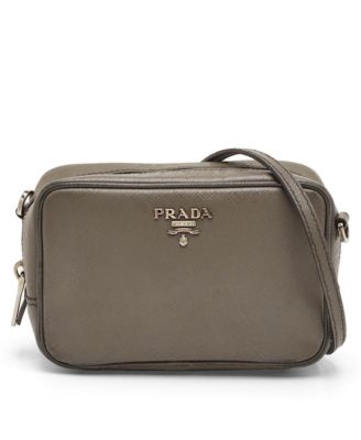 Pre-Owned Prada женская сумка через плечо типа камера из кожи Saffiano