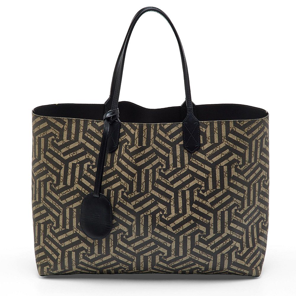 Pre-Owned Gucci Women's Coated Canvas Tote Bag