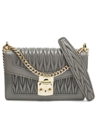 Pre-Owned Miu Miu Confidential Small Matelasse Removable-Strap Shoulder Bag
