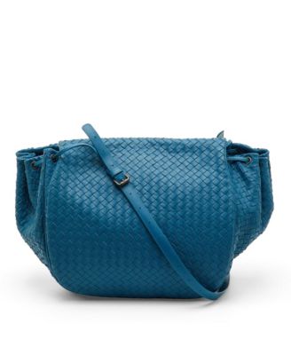 Pre-Owned Bottega Veneta женская плетеная кожаная сумка Tabita Intrecciato на плечо, 6" Ш x 11" В x 16" Г