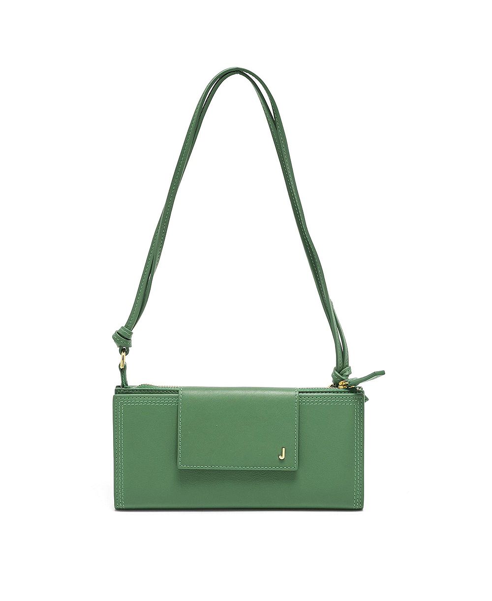 Pre-Owned Jacquemus Le Pichoto Small Leather Satchel with Removable Strap