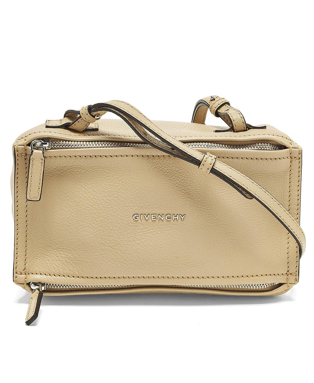 Pre-Owned Givenchy Women's Pandora Mini Pebbled Leather Shoulder Bag