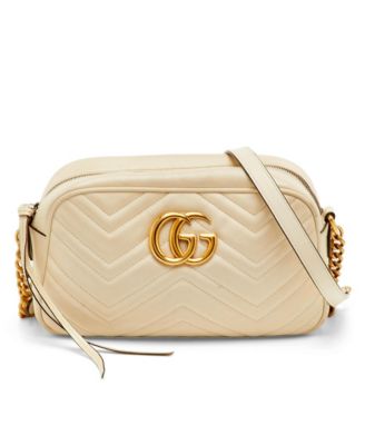 Pre-Owned Gucci женская маленькая кожаная сумка-камера GG Marmont Matelasse