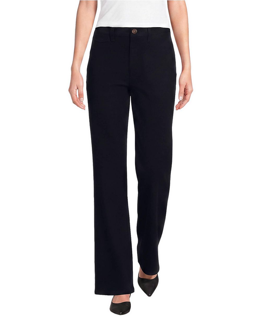 Lands' End Women's Knockabout Chino High Rise Straight Leg Pants
