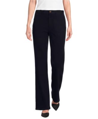 Lands' End Women's Knockabout Chino High Rise Straight Leg Pants