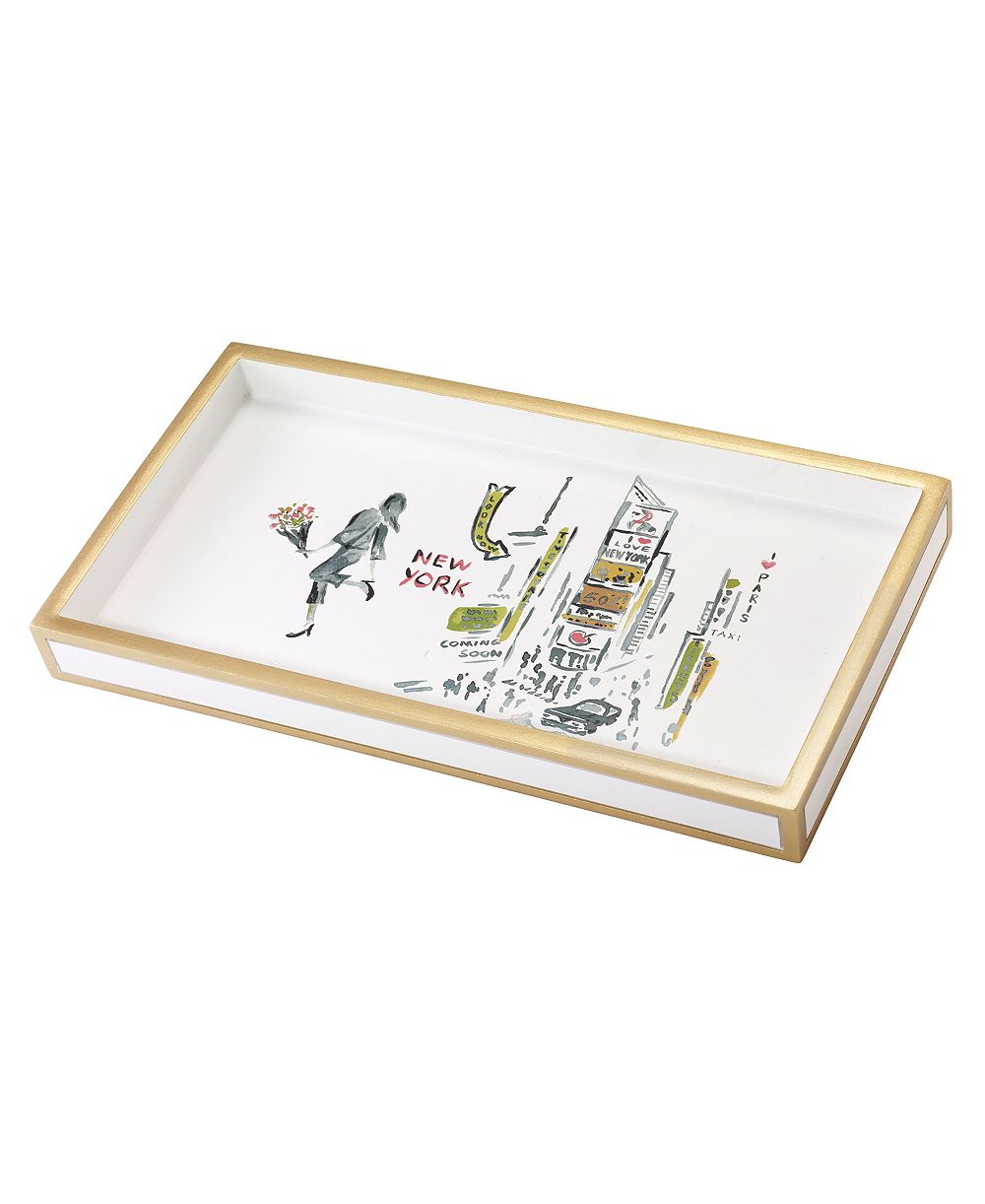 Nicole Miller City Girl 6" Vanity Tray
