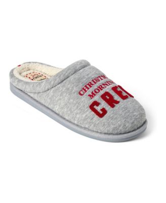 Dearfoams Christmas Morning Crew Slip-On Slippers