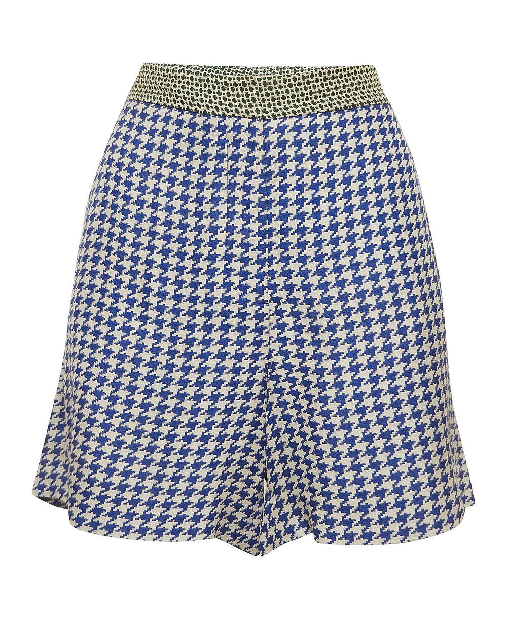 Pre-Owned Stella Mccartney Women's Checked Crepe Shorts