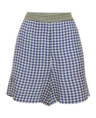 Pre-Owned Stella Mccartney Women's Checked Crepe Shorts