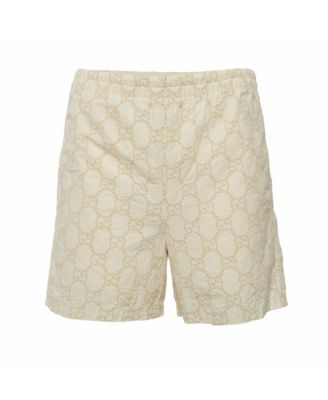 Pre-Owned Gucci женские хлопковые шорты с монограммой