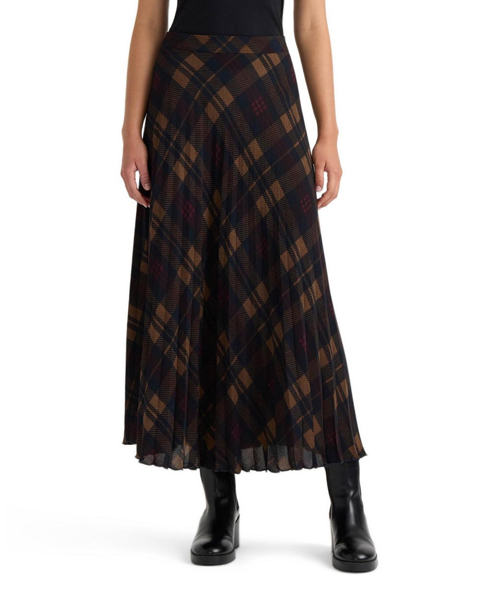 NVLT Women's Pull-On Pleated Skirt